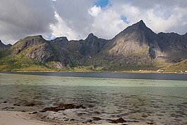 挪威,罗弗敦群岛,海