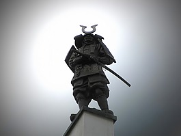 雕像,雕塑,战士