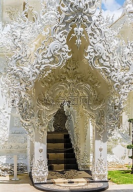 白寺,清萊,泰國