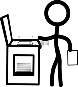 掃描,副本,照片副本