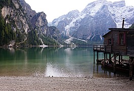 南蒂罗尔,布拉格的wildsee,高山
