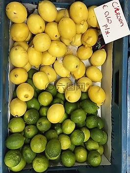 水果,柑橘,檸檬