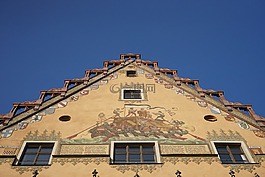 大会堂 ulm,正面,建设