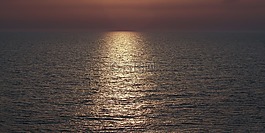 海,地中海,日落
