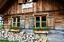 阿爾姆,山上的小屋,步驟牧場