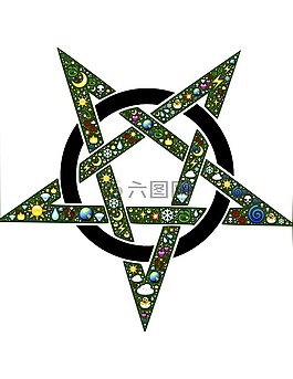 五角星,表情符號(hào),自然