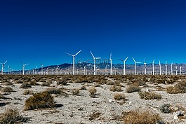 風電場,加利福尼亞州,沙漠