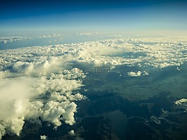 云,景觀,飛機(jī)