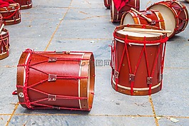 音樂(lè),鼓,紅色
