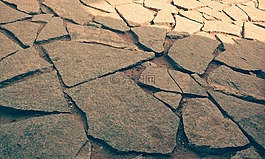 干,干旱,石
