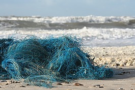 海,波,漂流物