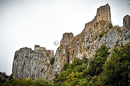 peyrepertuse,中世纪,城堡