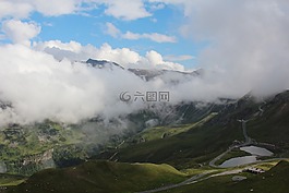 山,奧地利,看