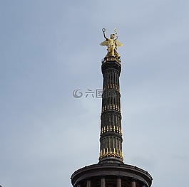 柏林,siegessäule,具有里程碑意义