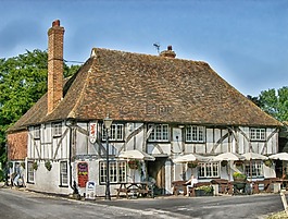 紅色獅子,hernhill,英格蘭