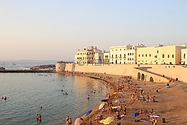 海滩,加利波利,salento