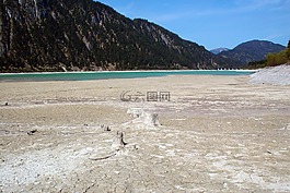 sylvenstein,湖,山