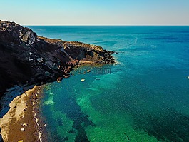 redbeach,satnroini,希臘