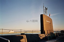 潛艇,船,天空