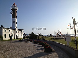 燈塔,timmendorf,波羅的海