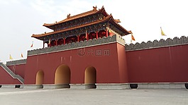 天安門,城樓,影視城