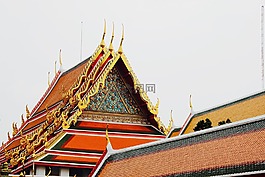 廟,屋頂,寶塔