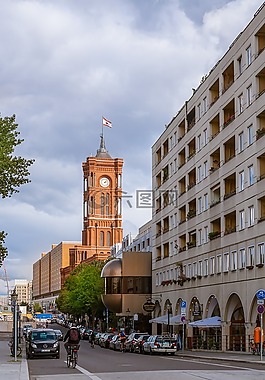 柏林,大会堂,红色市政厅
