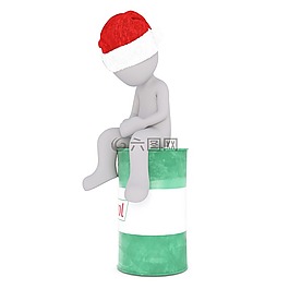 白人男性,3d模型,孤立