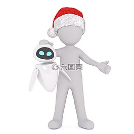 白人男性,3d模型,孤立