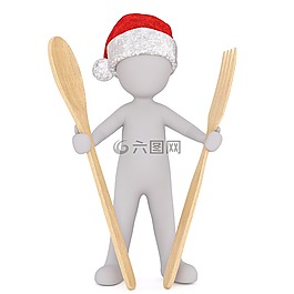 白人男性,3d模型,孤立
