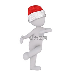 白人男性,3d模型,孤立