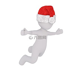 白人男性,3d模型,孤立