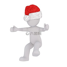 白人男性,3d模型,孤立