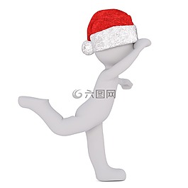白人男性,3d模型,孤立