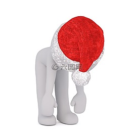 白人男性,3d模型,孤立