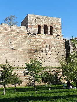 伊斯坦布爾,墻壁,ayvansaray