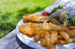 魚,芯片,食品
