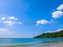 泰國,海,波