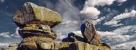 巖,旗幟,標(biāo)題