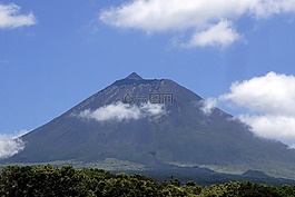 火山,塞拉,亞速爾群島