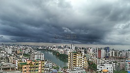 云,天空,城市