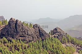 大加那利,加那利群島,山