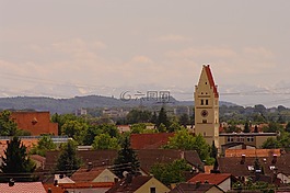 vöhringen,查看,教会