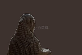 人,人的,后視圖