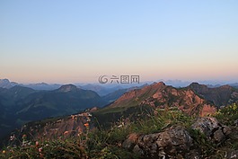 日出,morgenrot,太陽(yáng)