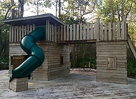 游樂場,樹屋,樹