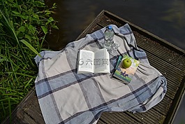 書,野餐,休閑