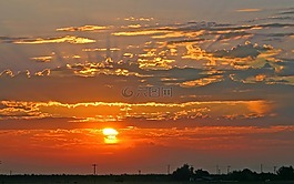 日出,上午,太陽