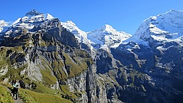 瑞士,阿爾卑斯山,山