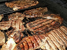 牛排,牛肉,烤